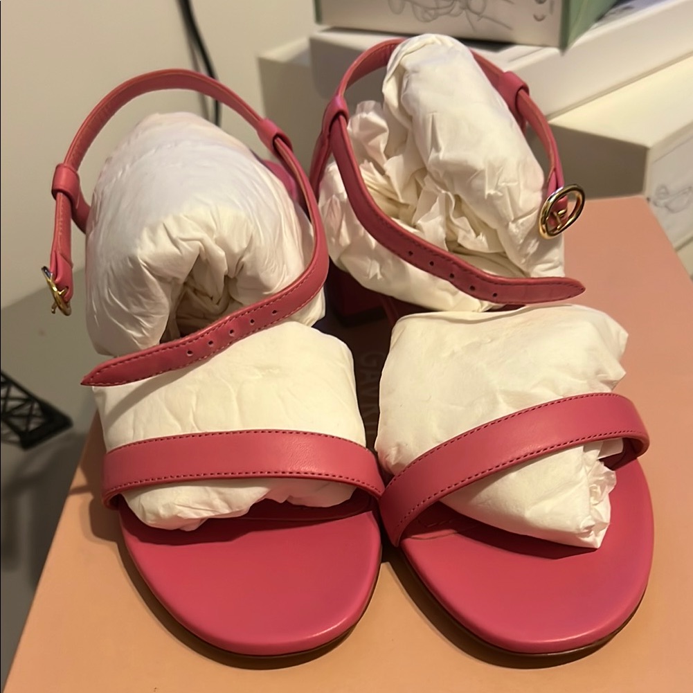 Mansur Gavriel Pink Sandals